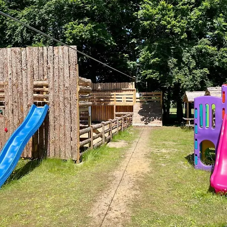 Kamp alanı Hestkaer Family Summer Camp Krogager